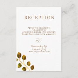 Elegant Ro Monogram Tilläggskort