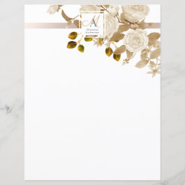 Elegant Ro Monogram White