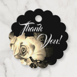 Elegant Ro Monogrammad Gåvor Etiketter