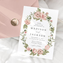 Elegant  Ro och Grey Bröllop