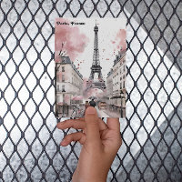Elegant Ro Paris Frankrike Romantic Eiffel Torn