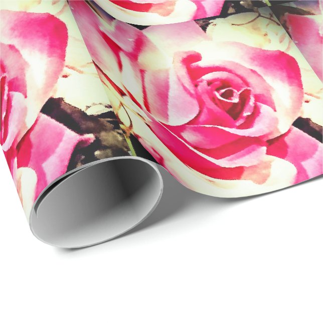 Elegant Ro Photo Wrapping Papper Presentpapper (Rullad Hörn)