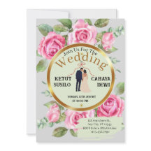 Elegant Ro-Thed Bröllop med Bride och Groom