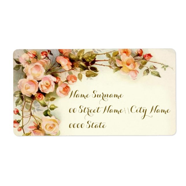 Elegant ro, vin ... fraktsedel (Framsidan)