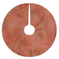 Elegant röd guld söt candy cane rand patten