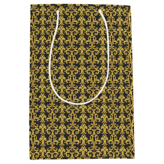 Elegant rokokoupplivande guld- och kolbarock (Framsidan)