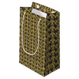 Elegant rokokoupplivande guld- och kolbarock
