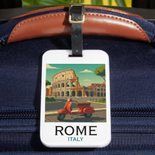 Elegant Rom Italien Colosseum Vintage Resa Bagagebricka