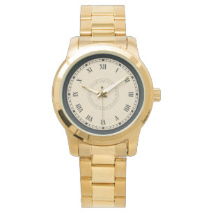 Elegant Roman Numeral Watch Armbandsur