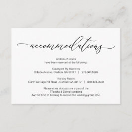 Elegant Romantic, Black, Bostäder Tilläggskort