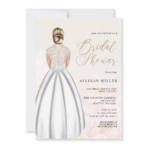 Elegant Romantic Bröllop Dress Möhippa