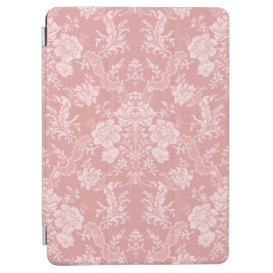 Elegant Romantic Chic Blommigt Damask-Pastel Rosa iPad Air Skydd