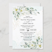 Elegant Romantic Eucalyptus Greenery - F001 Invita