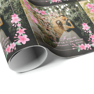 Elegant Romantic Glad Alla hjärtans dag-foto Presentpapper
