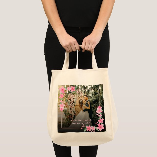 Elegant Romantic Glad Alla hjärtans dag Tygkasse (Framsida (produkt))