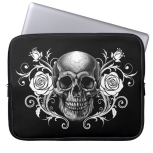 Elegant, Romantic Goth Laptop Fodral