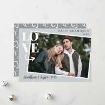 Elegant Romantic Kärlek par Valentines day Photo