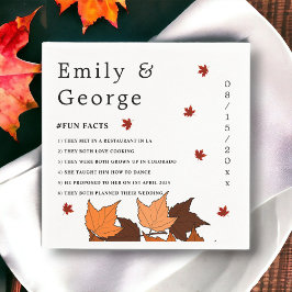 Elegant Romantic Löv Facts Facts för Roligt Facts Pappersservett