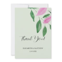 Elegant Romantic Rosa Wildblommor Watercolor Art