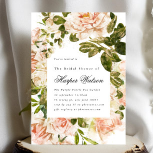 Elegant Romantik Möhippan Ro Inbjudningar