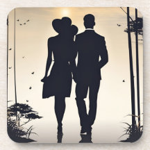 Elegant Romantik Silhouette par Sunset Stroll