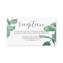 Elegant romantisk eukalyptus botanisk contemporary