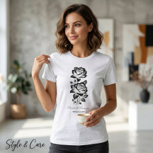 Elegant ros anpassad monogram datum vacker