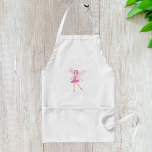 Elegant Rosa Ballerina Fairy for Dance Älskare Förkläde<br><div class="desc">Cook, bake eller båt i stil med den här vackra rosa ballerina fairy apron! Den här plattan har en viskartad design av en fin älv med ömtåligt vingar och en gnistrande tutu, och är perfekt för sagor älskare, dansentusiaster eller någon som tycker om att tillsätta en magisk beröring till sitt...</div>