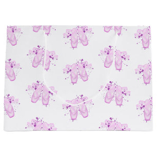 Elegant Rosa Ballet Birthday Pointe Shoes