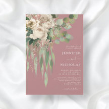 Elegant rosa blommiga Peonies bröllop