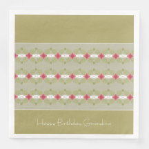 Elegant Rosa Blommigt Accented Mönster