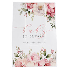 Elegant Rosa Blommigt Baby i Bloom Girl Baby Showe