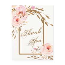 Elegant Rosa Blommigt Bröllop Photo Tack