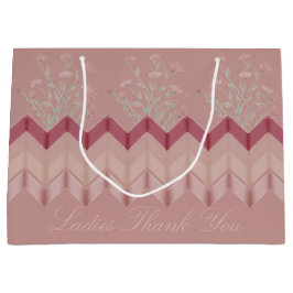 Elegant Rosa Blommigt Designer