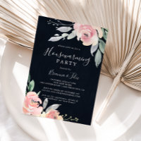 Elegant Rosa  Blommigt Hushållsuppvärmning Party I