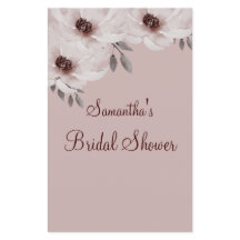 Elegant Rosa Blommigt Möhippa spel