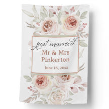 Elegant Rosa Blommigt Ny gifta