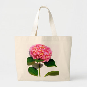 Elegant rosa blommigt rosa Vatten Jumbo Tygkasse
