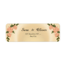 Elegant Rosa Blush Blomster