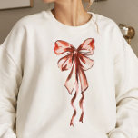 Elegant Rosa Bow Coquette Feminine T Shirt<br><div class="desc">Lägg till lite charm till din garderob med den här Elegant Rosa Bow Sweatshirt! Designad med en chic coquette-inspirerad estetik är det perfekt för dem som kärlek mjukar,  feminin stilar.</div>