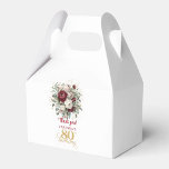 Elegant Rosa Burgunder Födelsedagspresentlåda 80-å Presentaskar<br><div class="desc">✅ För matchande föremål sök 42-80 i mina samlingar ✅</div>