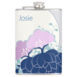 Elegant Rosa Camellias Add Namn Fickplunta