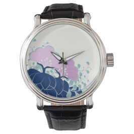 Elegant Rosa Camellias Armbandsur