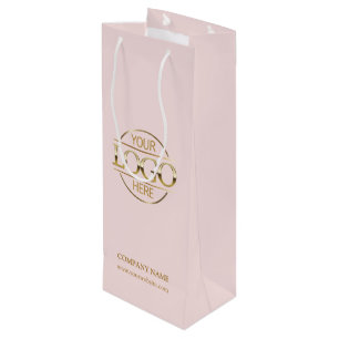 Elegant Rosa Corporate Business Logotyp