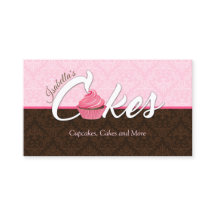 Elegant Rosa Cupcoa och Cake Dessert Bakery