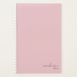 Elegant Rosa Enkel minimalistisk Personlig
