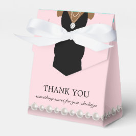 Elegant Rosa Ethnic Tiffany Princess Baby Shower Presentaskar