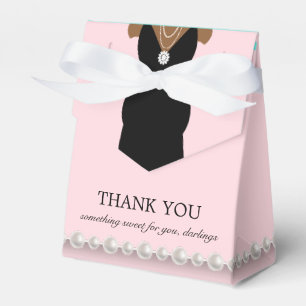 Elegant Rosa Ethnic Tiffany Princess Baby Shower Presentaskar