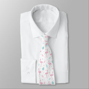 Elegant Rosa Flamingo Exotic Mönster Slips