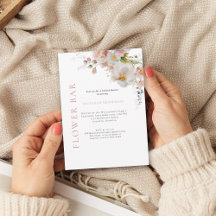 Elegant Rosa Flower Pub Blommigt Möhippa